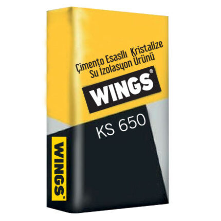 KS 650 WINGS (Çimento Esaslı Kristaize Su İzolasyon Ürünü)